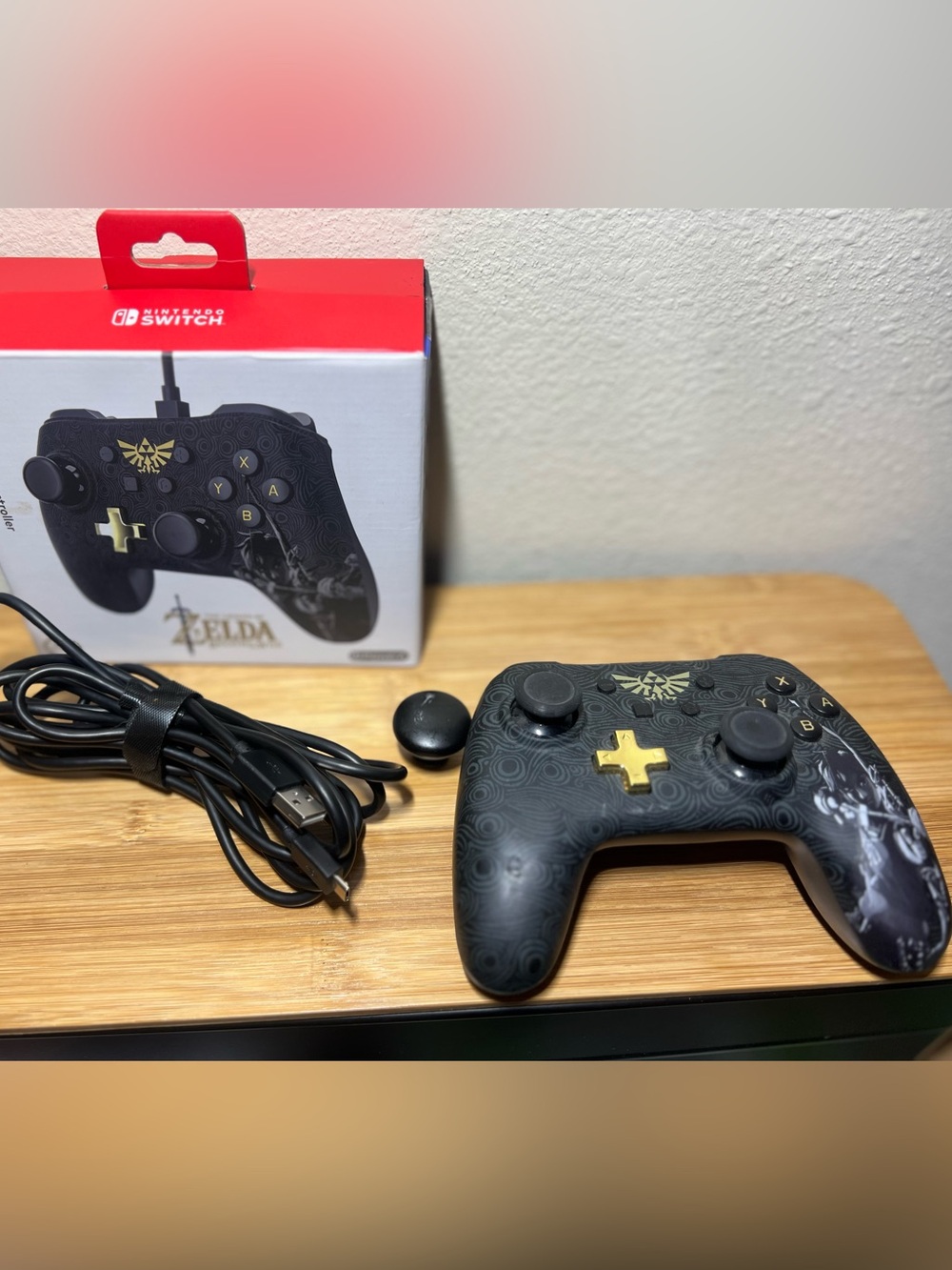 Legend of Zelda Nintendo Wired Switch Controller